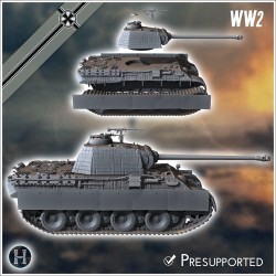 Panzer V Panther Ausf. A - 3D STL File | Hartolia Miniatures