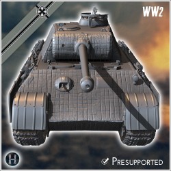 Panzer V Panther Ausf. A - 3D STL File | Hartolia Miniatures
