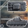 Panzer V Panther Ausf. G (version... - STL 3D | Hartolia Miniatures