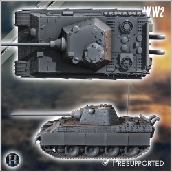 Panzer V Panther Ausf. F - Fichier STL 3D | Hartolia Miniatures