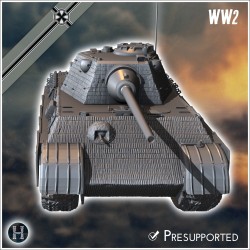 Panzer V Panther Ausf. F - Fichier STL 3D | Hartolia Miniatures