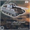 Panzer V Panther Ausf. F - Fichier STL 3D | Hartolia Miniatures