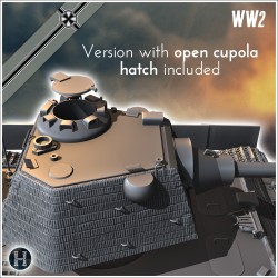 Panzer V Panther Ausf. F - Fichier STL 3D | Hartolia Miniatures