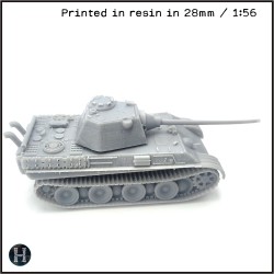 Panzer V Panther Ausf. F - Fichier STL 3D | Hartolia Miniatures