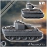 Panzer V Flakpanther 341 Coelian 37 mm - 3D STL | Hartolia Miniatures