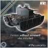 Panzer V Flakpanther 341 Coelian 37 mm - 3D STL | Hartolia Miniatures
