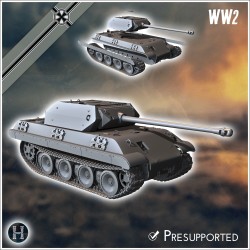 Panzer V Panther M10 Ersatz - 3D STL File | Hartolia Miniatures