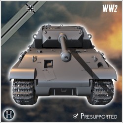 Panzer V Panther M10 Ersatz - 3D STL File | Hartolia Miniatures
