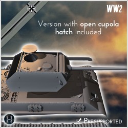 Panzer V Panther M10 Ersatz - 3D STL File | Hartolia Miniatures