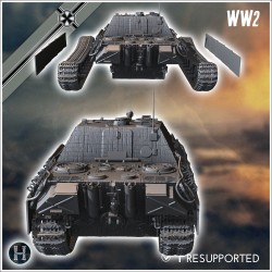 Jagdpanzer V Jagdpanther I Ausf. G1 - STL 3D | Hartolia Miniatures