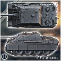 Jagdpanzer V Jagdpanther I Ausf. G1 - STL 3D | Hartolia Miniatures