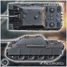 Jagdpanzer V Jagdpanther I Ausf. G1 - STL 3D | Hartolia Miniatures