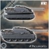 Jagdpanzer V Jagdpanther I Ausf. G2 - 3D STL | Hartolia Miniatures