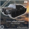 Jagdpanzer V Jagdpanther I Ausf. G2 - 3D STL | Hartolia Miniatures