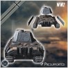 Panzer V Flakpanther 341 mit 20 mm - 3D STL File | Hartolia Miniatures