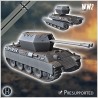 Panzer V Flakpanther 55 mm (version... - STL 3D | Hartolia Miniatures
