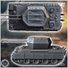 Panzer V Flakpanther 55 mm (closed... - 3D STL | Hartolia Miniatures