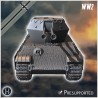 Panzer V Flakpanther 55 mm (closed... - 3D STL | Hartolia Miniatures