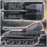 Panzer V 128 mm SPG Grille 12 (K) - 3D STL File | Hartolia Miniatures