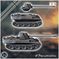 Panzer V Panther 128 mm Skorpion (Rh) - 3D STL | Hartolia Miniatures