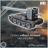 Panzer V Panther 150 mm sFH 43 Grille - STL 3D | Hartolia Miniatures