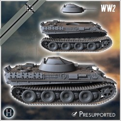 Panzer V Panther Ausf. G... - 3D STL | Hartolia Miniatures
