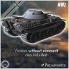 Panzer V Panther Ausf. G... - 3D STL | Hartolia Miniatures