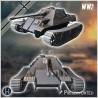 Sturmgeschutz Leopard tank destroyer L/ - 3D STL | Hartolia Miniatures