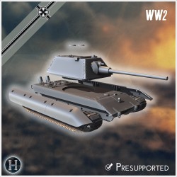 E-100 (version Adlerwerke) Entwicklung - STL 3D | Hartolia Miniatures