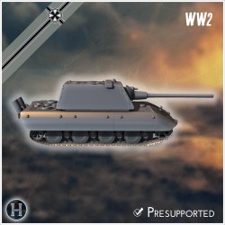 E-100 (version Adlerwerke) Entwicklung - STL 3D | Hartolia Miniatures