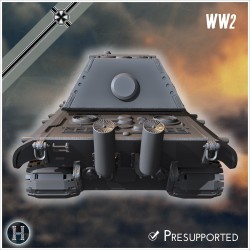 E-100 (Adlerwerke version)... - 3D STL | Hartolia Miniatures