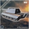 E-100 (Adlerwerke version)... - 3D STL | Hartolia Miniatures