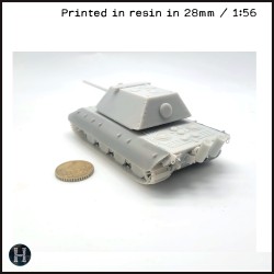 E-100 (Adlerwerke version)... - 3D STL | Hartolia Miniatures