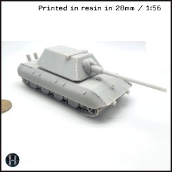 E-100 (version Adlerwerke) Entwicklung - STL 3D | Hartolia Miniatures