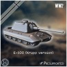 E-100 (version Krupp) Entwicklung - STL 3D | Hartolia Miniatures