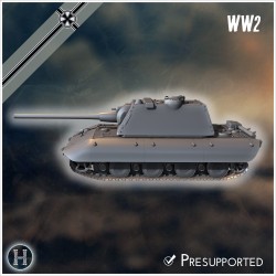 E-100 (Krupp version) Entwicklung... - 3D STL | Hartolia Miniatures