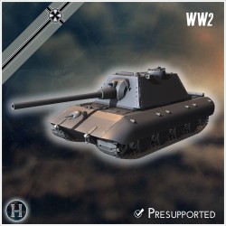 E-100 (version Krupp) Entwicklung - STL 3D | Hartolia Miniatures