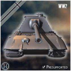 E-100 (version Krupp) Entwicklung - STL 3D | Hartolia Miniatures