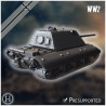 E-100 (version Krupp) Entwicklung - STL 3D | Hartolia Miniatures