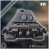 E-100 (version Krupp) Entwicklung - STL 3D | Hartolia Miniatures