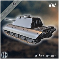 E-100 (version Krupp) Entwicklung - STL 3D | Hartolia Miniatures