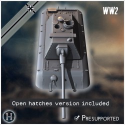 E-100 (version Krupp) Entwicklung - STL 3D | Hartolia Miniatures