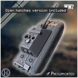 E-100 (version Krupp) Entwicklung - STL 3D | Hartolia Miniatures