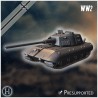 E-100 Ausf. B Entwicklung... - 3D STL | Hartolia Miniatures