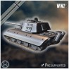 E-100 Ausf. B Entwicklung - Fichier STL 3D | Hartolia Miniatures