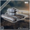 E-100 Ausf. B Entwicklung - Fichier STL 3D | Hartolia Miniatures