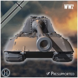 Jagdpanzer E-100 (with high... - 3D STL | Hartolia Miniatures