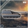 Jagdpanzer E-100 (with high... - 3D STL | Hartolia Miniatures