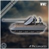 E-100 Waffenträger 88mm Pak 43... - STL 3D | Hartolia Miniatures