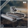 E-100 Waffenträger 88mm Pak 43... - STL 3D | Hartolia Miniatures